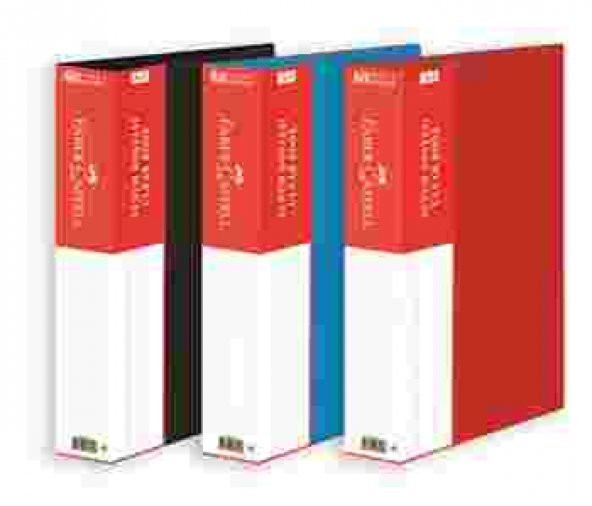 Faber Castell Sunum Dosyası 80Lı Siyah 5075180101000