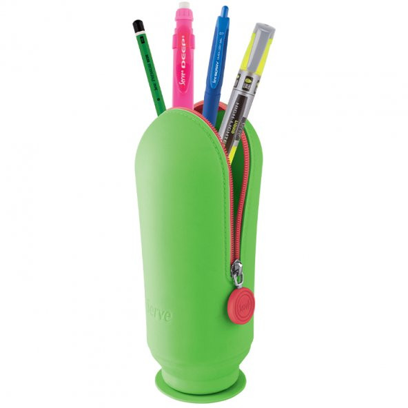 Serve Hoop Kalem Çantasi Neon Yeşil SV-HOOPFY