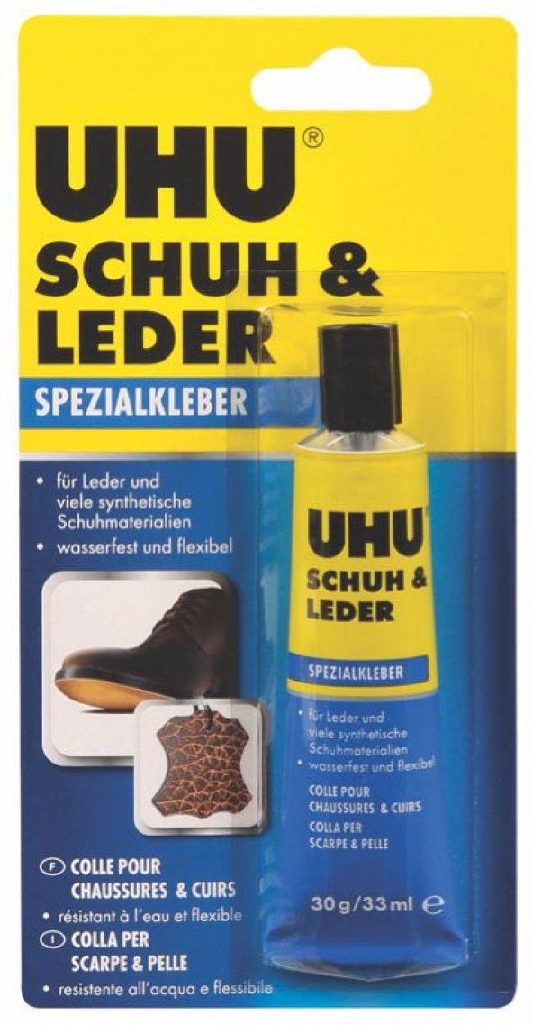 Uhu Schuh&ampampLeder Ayakkabı Çantası Yapıştırıcısı . 33Ml.Uhu46680 51002676
