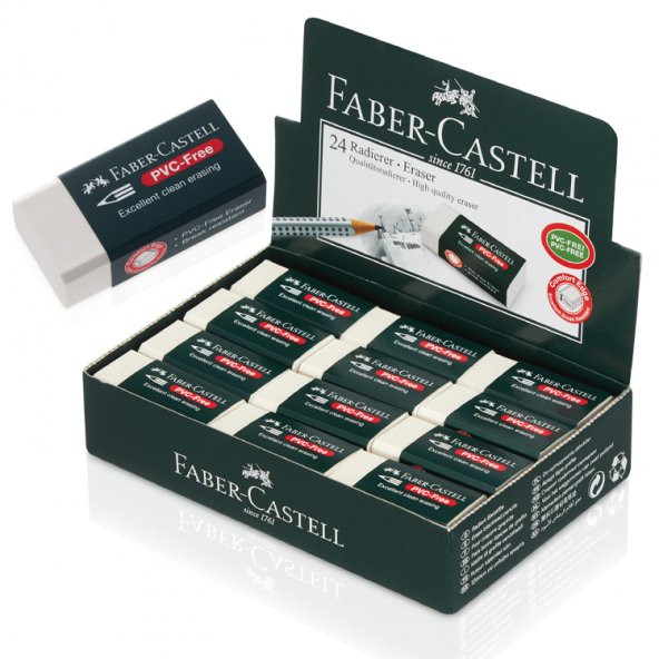 Faber Castell Silgi 7085/24 Beyaz 24Lü 5130188524000