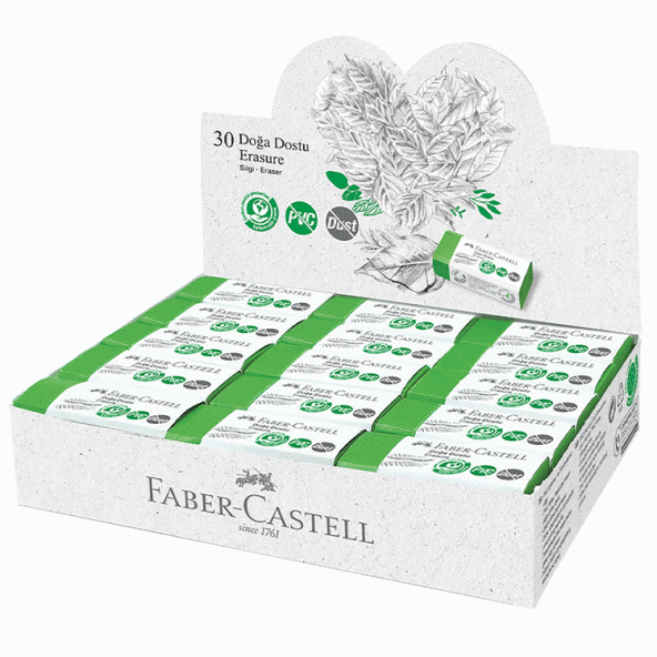 Faber Castell Silgi Dustfree Doğa Dostu Pvcfree 30X 5130187354000