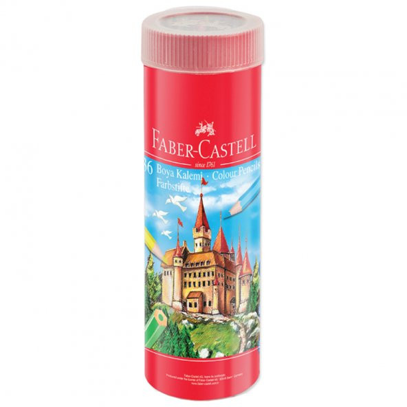 Faber Castell Kuru Boya Kalemi Metal Tüp 36Lı Tam Boy 5173115060 Kmpy