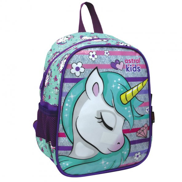 Yıldız Astral Sweet Anaokul Çantası Unicorn Yeşil 03066 yldz