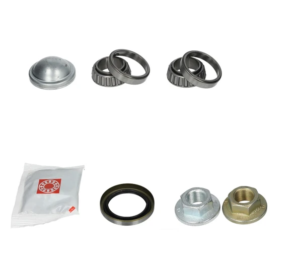 Ford Escort Arka Teker Bilya Kiti İç Dış 2 Bilya 1 Keçe Somun Gres Kapak Schaeffler - 3