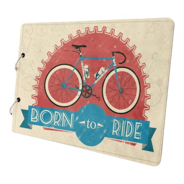 Born To Ride Tasarımlı Fotoğraf Albümü