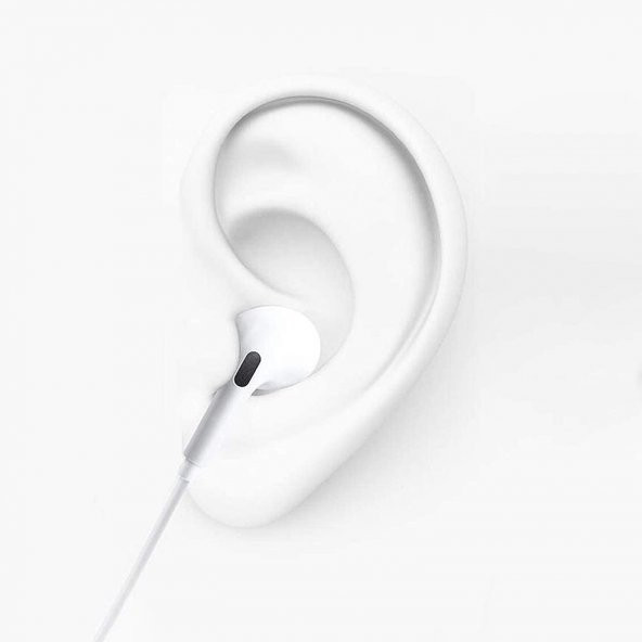 LinkTech H308 Stereo Mikrofonlu 3.5mm Kablolu Kulaklık Beyaz - 3