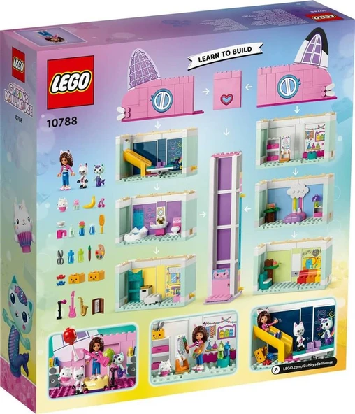 LEGO Gabby#s 10788 Dollhouse (498 Parça) - Resim 5