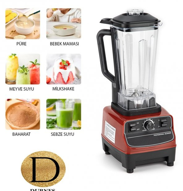 DURNES - BAR BLENDER & BUZ KIRICILI 2 LT HAZNE & 1600 W - 3