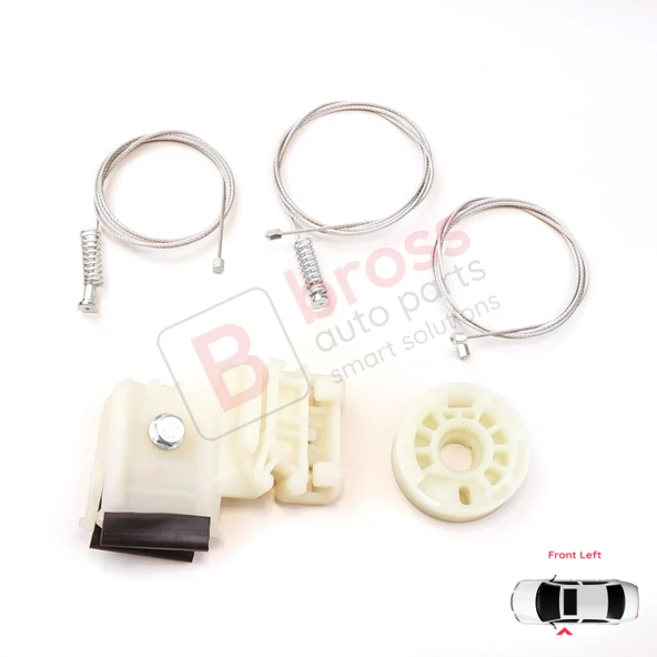 Hyundai Tucson MK3 TL TLE 2015-2023 82471D3011 İçin Elektrikli Ön Sol Kapı Cam Kriko Tamir Seti ürün görseli 1