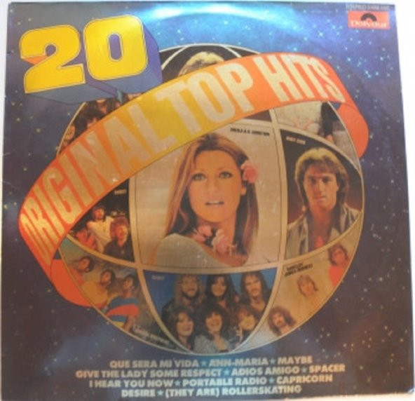 Plak - 20 Original Top Hits -  Pop tarz Plak alithestereo