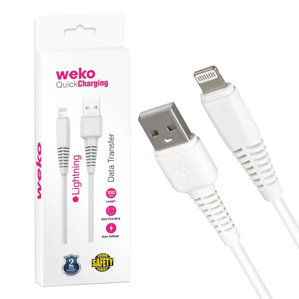 Weko Wk-22022 Usb To Lıghtnıng Şarj Kablosu No:2