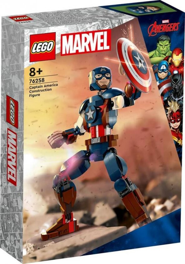 LEGO Super Heroes 76258 Captain America Construction Figure