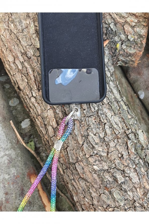 Swarovski Taşlı Telefon Askısı Telefon Bilekliği - 2