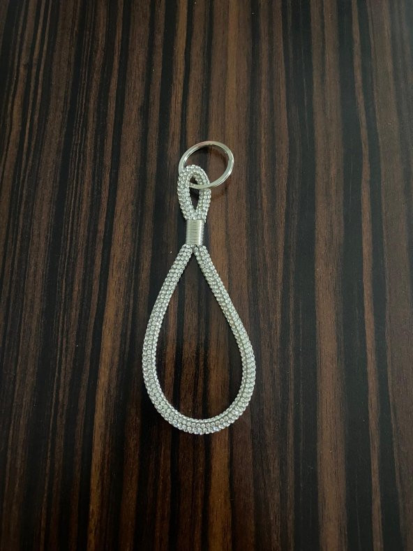 BEİLYS Swarovski Taşlı Parlak Hediye Anahtarlık Makrome Söz Nişan Kına Düğün Bebek Hediyelik 25 Adet - 3