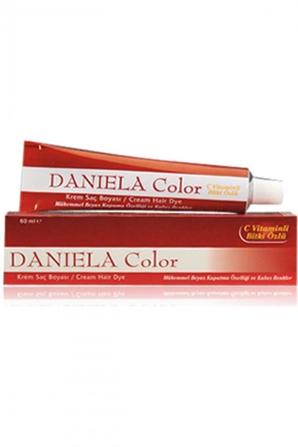 Daniela Color Saç Boyası 7.65 LAL KIZILI 60 ml