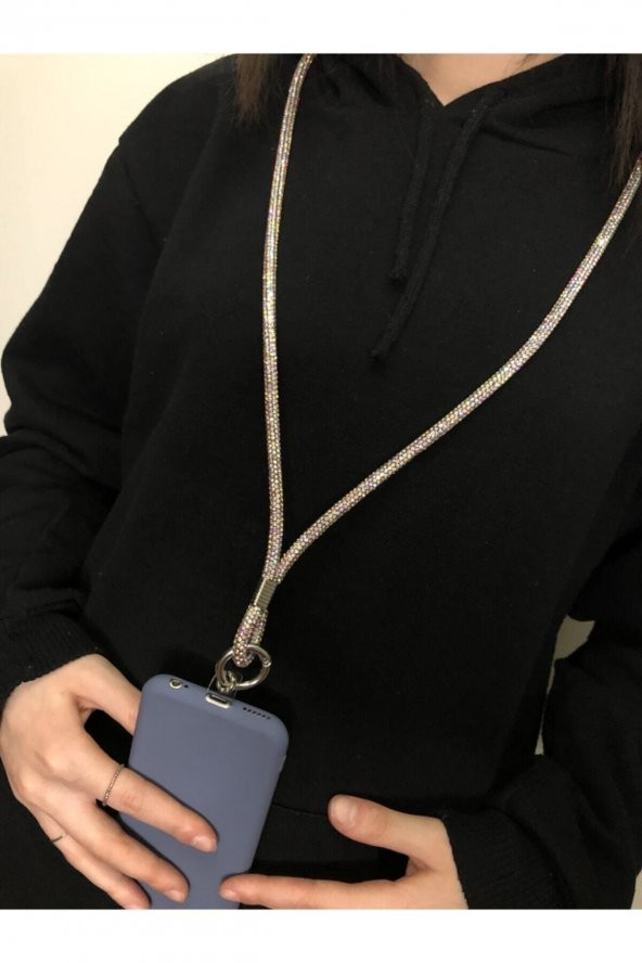 Taşlı Telefon Askısı Janjan Işıl Işıl Taşlı - 3