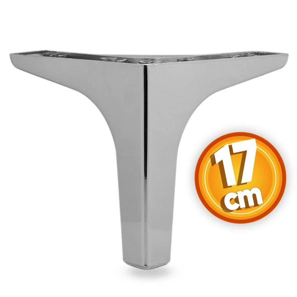 Sedef Lüks Mobilya Kanepe Tv Ünitesi Konsol Koltuk Ayağı 17 Cm Krom Ayakları 4 Adet - 2