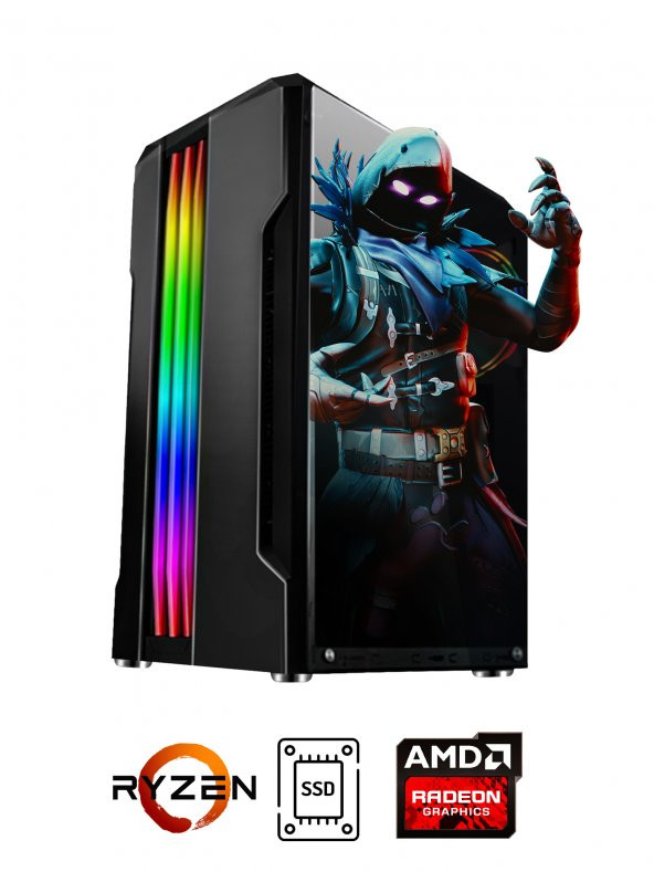 RAMTECH FULLFORCE FF318 R5-5500 16GB RAM 512GB SSD RX580/8GB OYUNCU MASAÜSTÜ BİLGİSAYAR