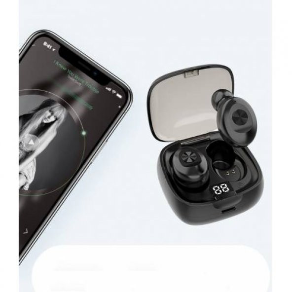 Polham Şarj Göstergeli 500Mah Bataryalı Bluetooth Kulaklık , İphone Samsung Huawei Xiaomi Kulaklık - 3