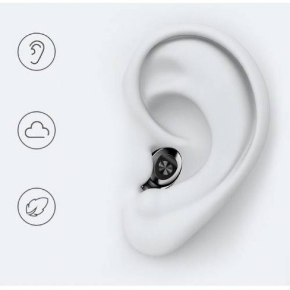 Polham Şarj Göstergeli 500Mah Bataryalı Bluetooth Kulaklık , İphone Samsung Huawei Xiaomi Kulaklık - 5