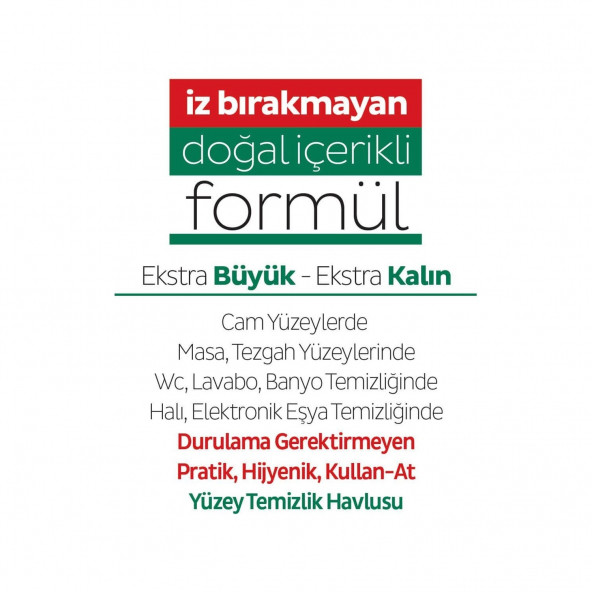 Sleepy Easy Clean Yüzey Temizlik Havlusu 100' Lü 8 Paket - 6