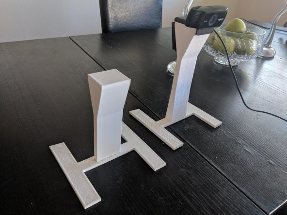 Logitech c920 Kamera Standı Webcam Tutucu Aparatı Masaüstü - 2