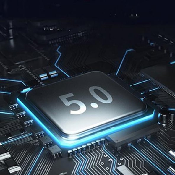 Coofbe Bluetooth Vers.5.0 Dijital Ekranlı Şarj Kutulu Bluetooth Kulaklık Suya Dayanıklı Dokunmatik - 11