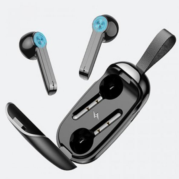 Coofbe Bluetooth Vers.5.0 Dokunmatik HD Stereo 350mAh Şarj Kutulu Bluetooth Kulaklık Kablosuz Kulaklık