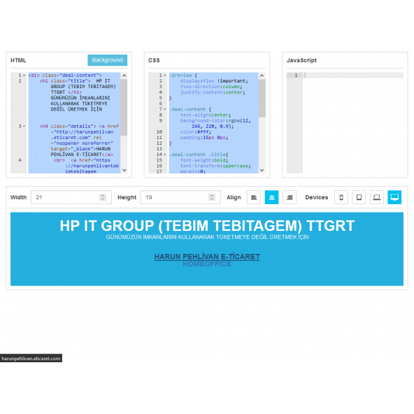 LİVE WEB EDİT - 3