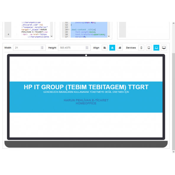 LİVE WEB EDİT - 4