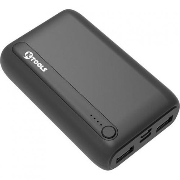 Ktools Boost 10000 Mah Qc 3.0/Pd Siyah Powerbank