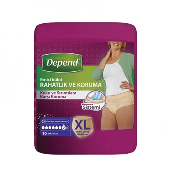 Depend Hasta Bezi (X Large - Ekstra Büyük Boy) 30'Lu - 2