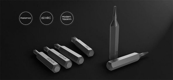 Coofbe Çelik Wiha 24 Parça Profesyonel Tornovida Seti Tamr Seti Wiha Çelik Paslanmaz Kutulu Tamir Seti - 4