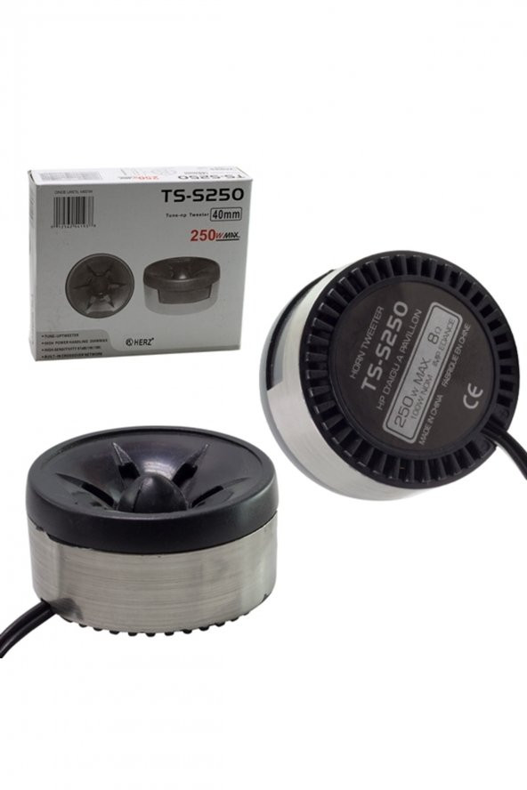 Ts 250 Oto Tiz Tweeter 2 Adet 250w