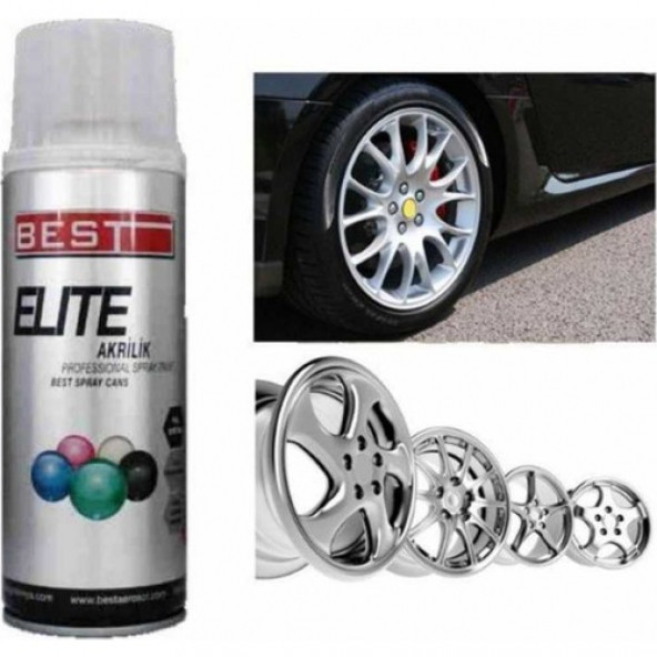 best elite gümüş jant boyası 400 ml
