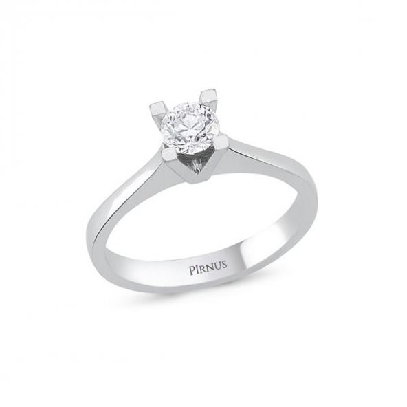 0,23 KARAT PIRLANTA TEKTAŞ YÜZÜK ürün görseli 1