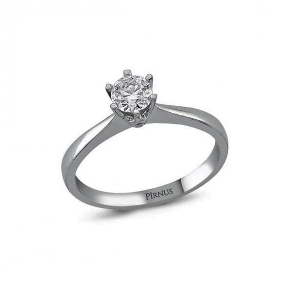 0,09 Karat Pırlanta Tektaş Yüzük