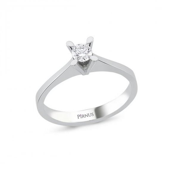 0,33 KARAT PIRLANTA TEKTAŞ YÜZÜK ürün görseli 1