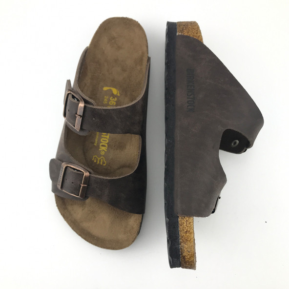 BİRKENSTOCK ARİZONA UNİSEX TERLİK KAHVE - Resim 3