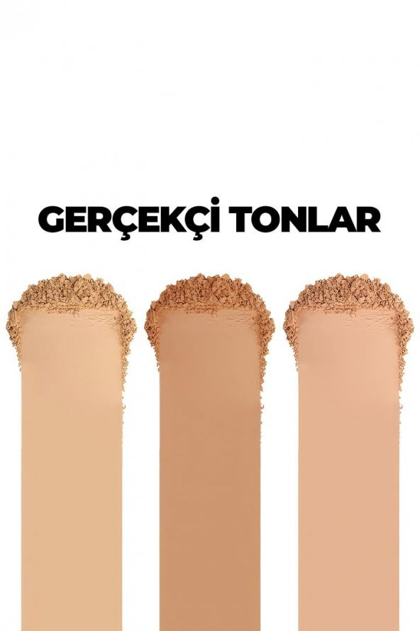 Profesyonel Tekli Mat Makyaj Pudra Koyu Ton No:3 - 4
