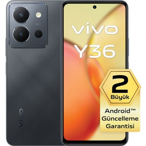 Vivo Y36 8/256 GB Meteor Siyahı ( Resmi Distribütör Garantili ) - 3