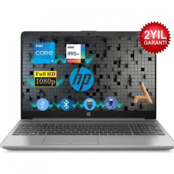 Hp 250 G8 I5-1135G7 16GB SSD 512GB SSD 853U8ES013 Fdos 15.6 Full Hd Taşınabilir Bilgisayar