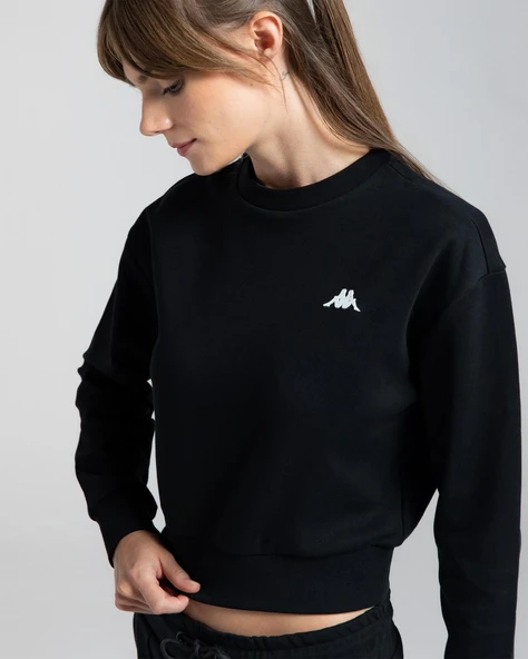 Kappa 371R3RW005 Authentic Michi Kadın Sweatshirt - Resim 6