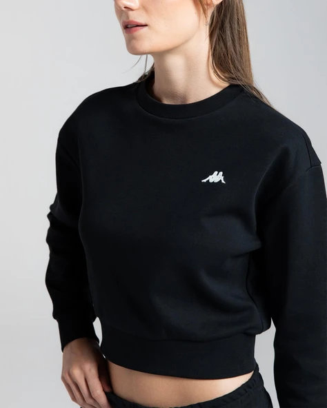 Kappa 371R3RW005 Authentic Michi Kadın Sweatshirt - Resim 5