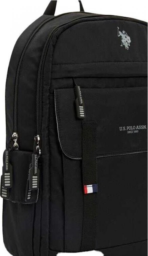 U.S. Polo Assn. Siyah Spor Sırt Çantası PLÇAN23123 - 3