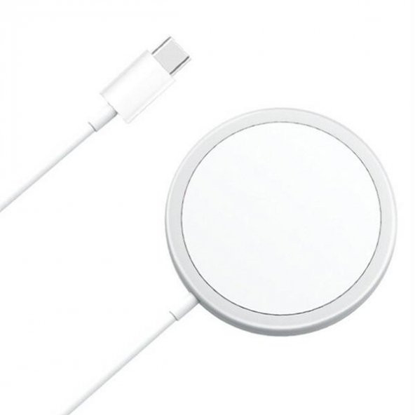 Coofbe Super Şarj Magsafe Uyumlu 15W İphone Şarj Kablosuz Şarj İphone 12 13 14 Pro Max Şarj Hızlı Şarj - 3