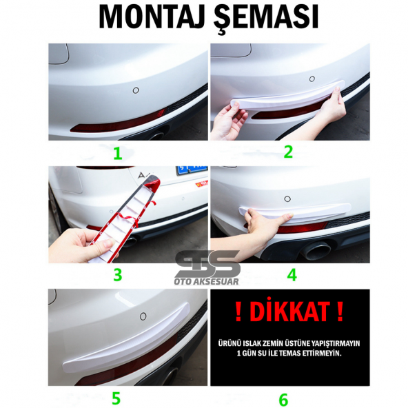 Tampon Koruma Gri Karbon Kabartma Şerit Seti 2li Tampon Koruyucu Şerit Her Araca Uyumludur - 9