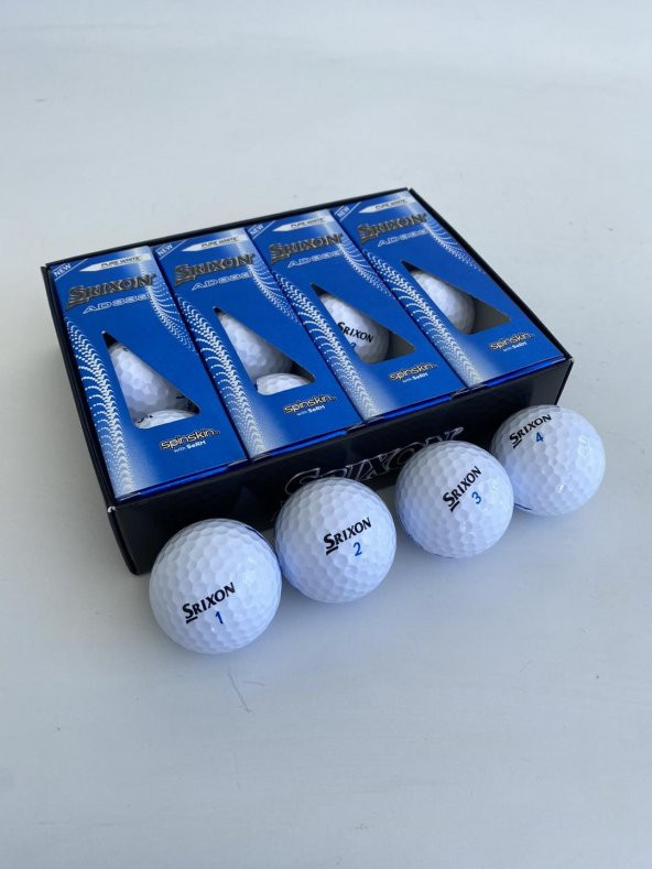 Srixon AD333 Golf Topu Beyaz 12 Adet - 5
