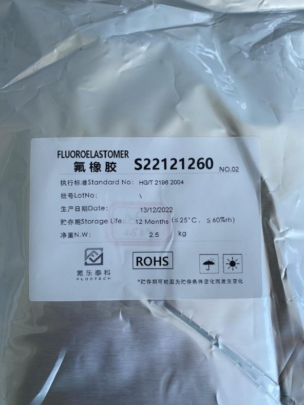 Fluoroelastomer Lastik Levha 200x20cm 3mm 2,5 Kg - 6