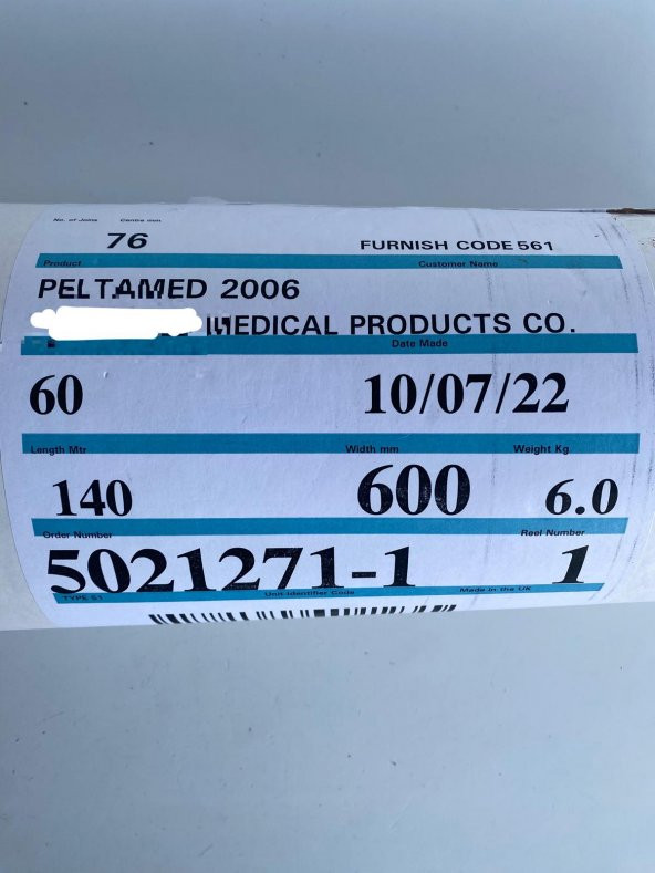 Peltamed Medikal Kraft Kağıt Rulo 60Gsm 140Metre - 7